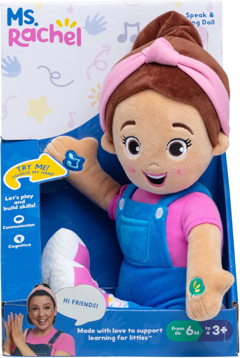 Ms. Rachel Speak & Sing Doll