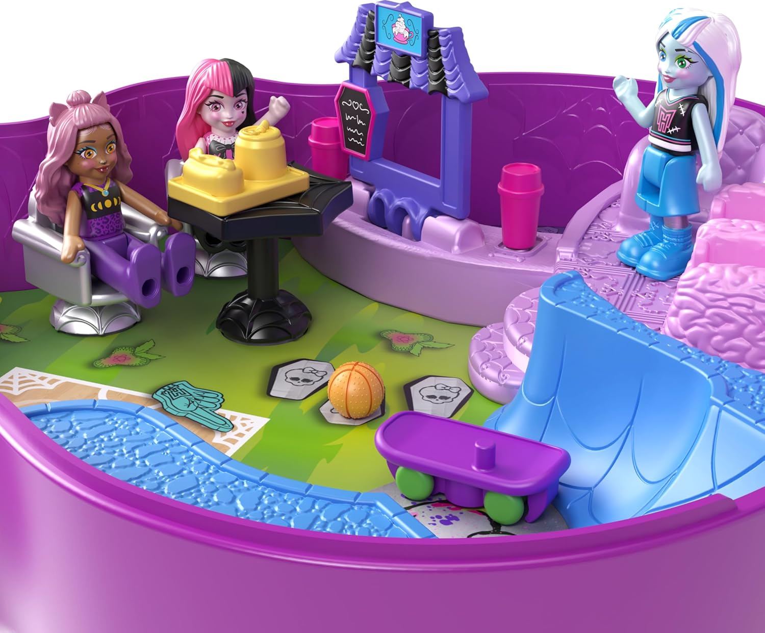 Polly Pocket Monster High Compact playset