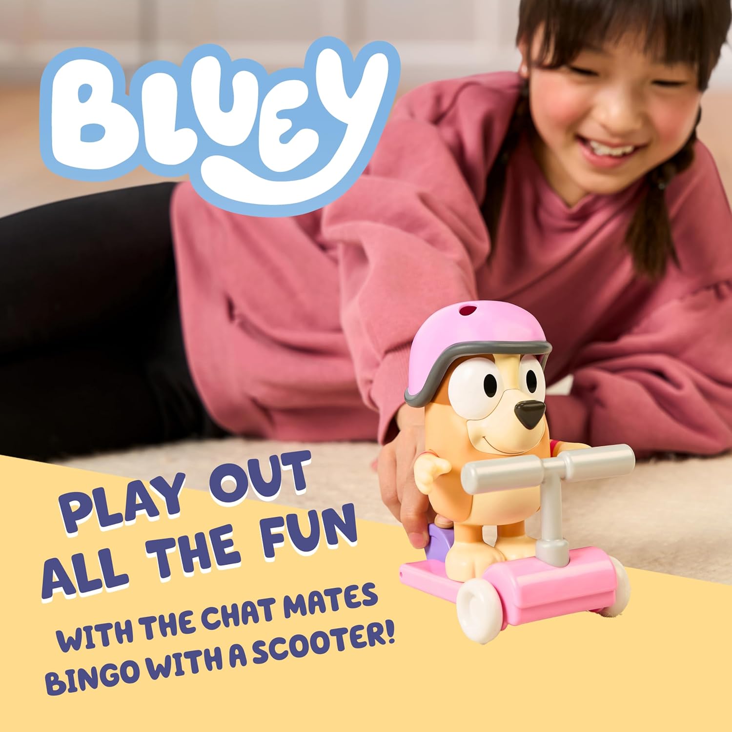 Bluey Chat Mates Bingo with Scooter