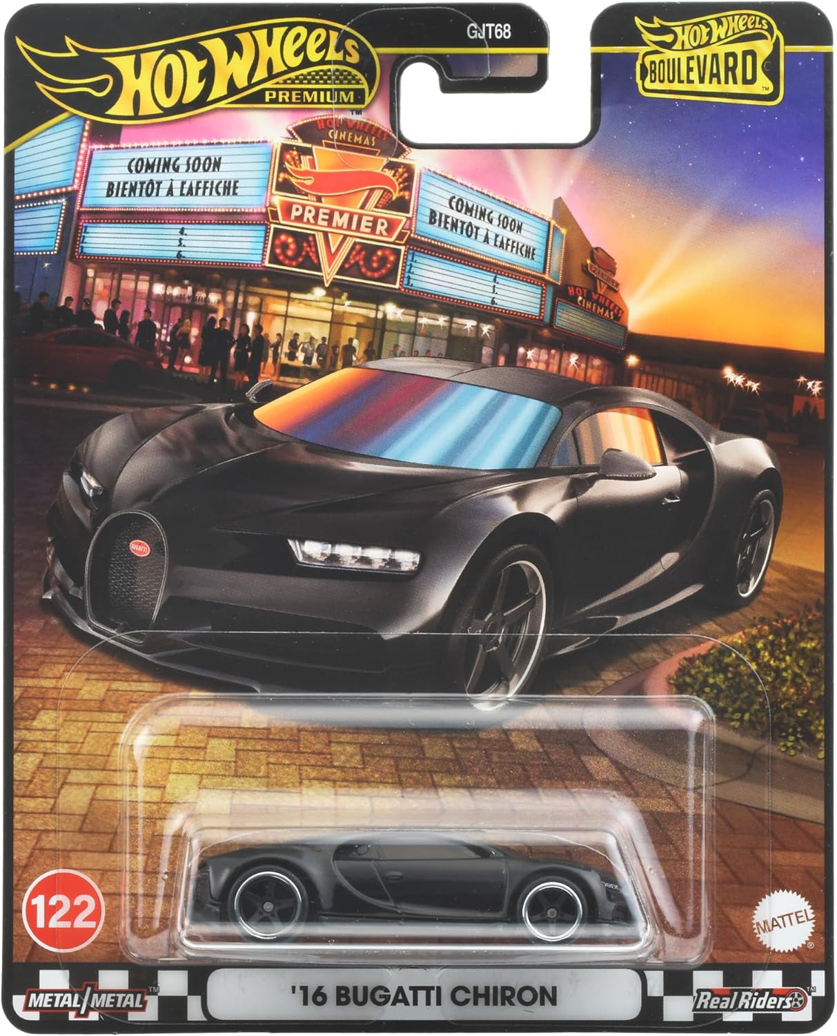 Hot Wheels Premium Boulevard 16 Bugatti Chiron