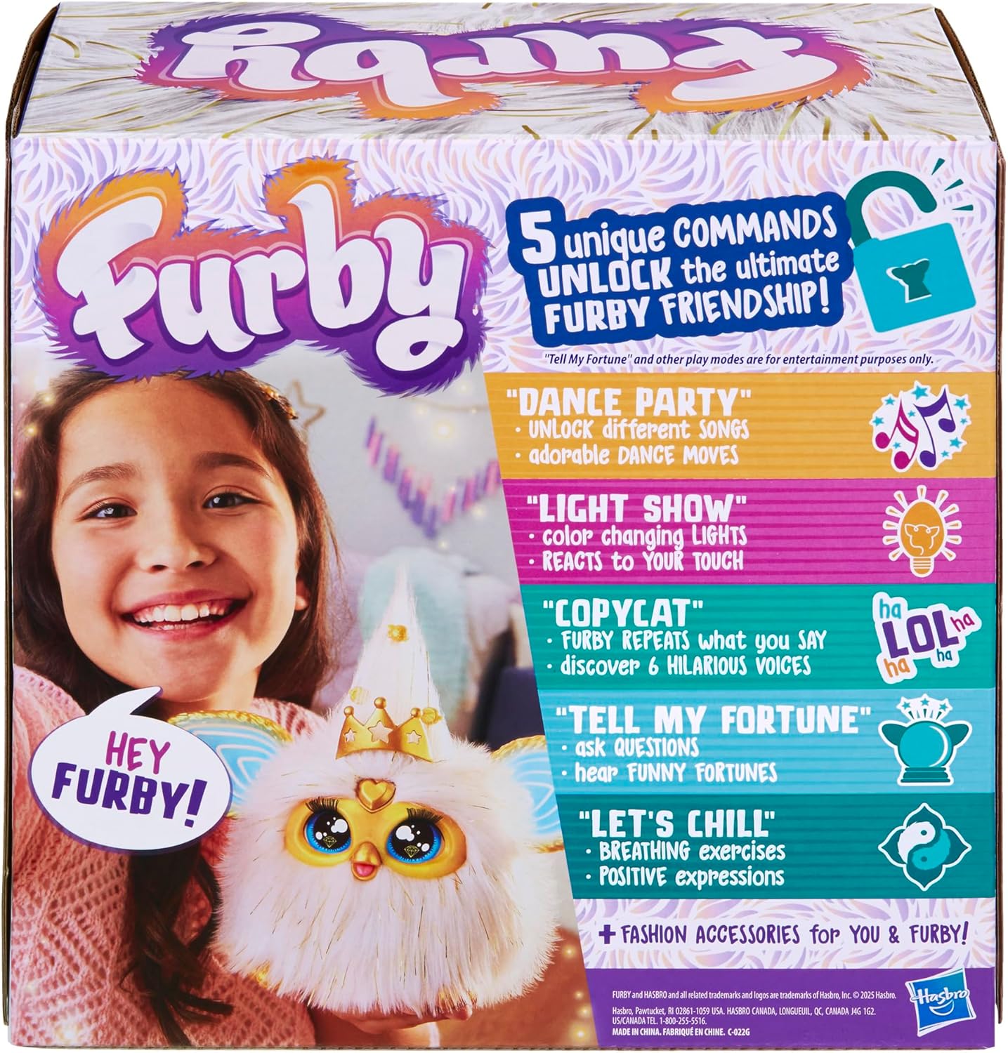 Furby Gold Glam Interactive Plush Toy