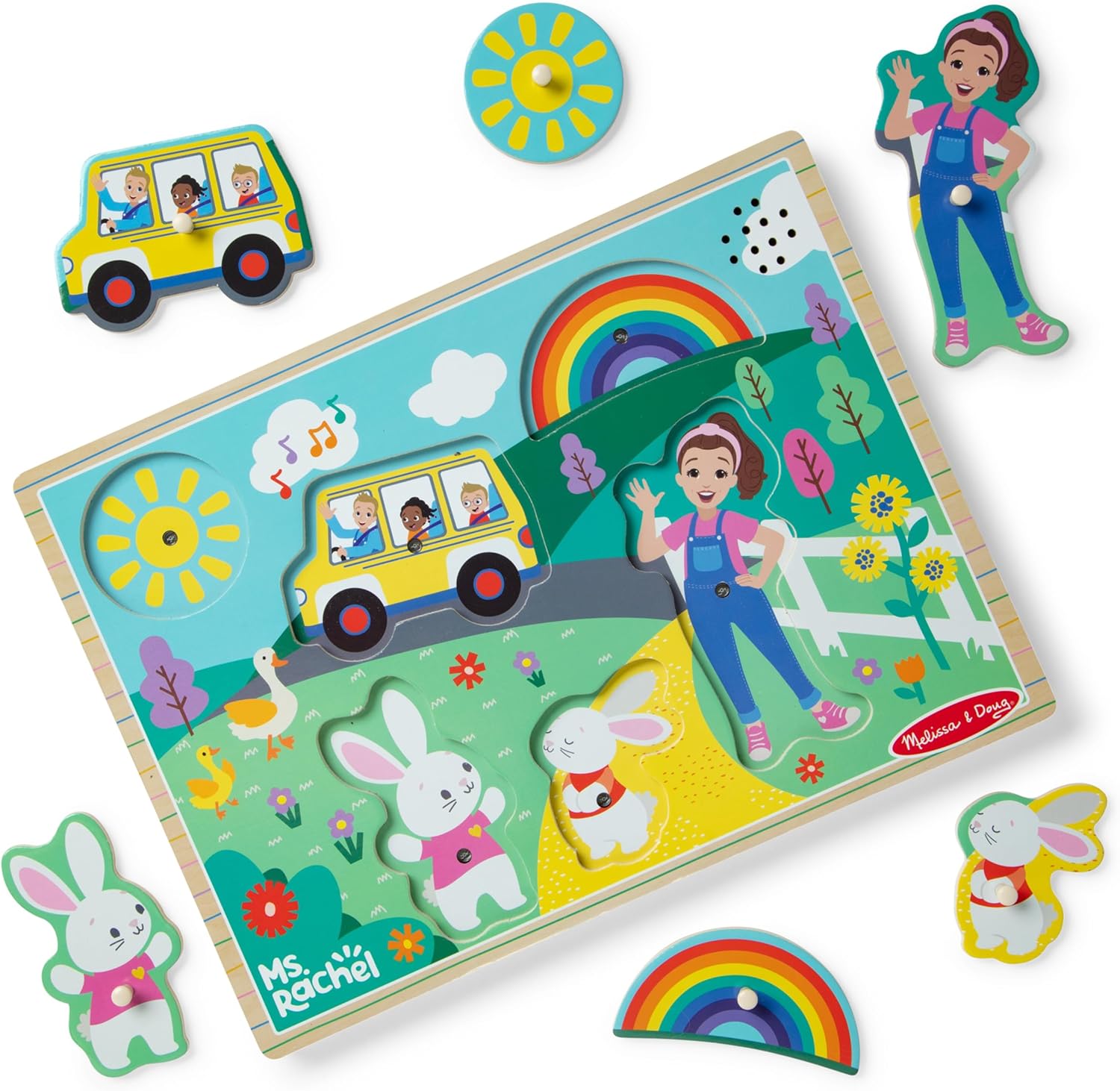 Ms. Rachel Wooden song Puzzle