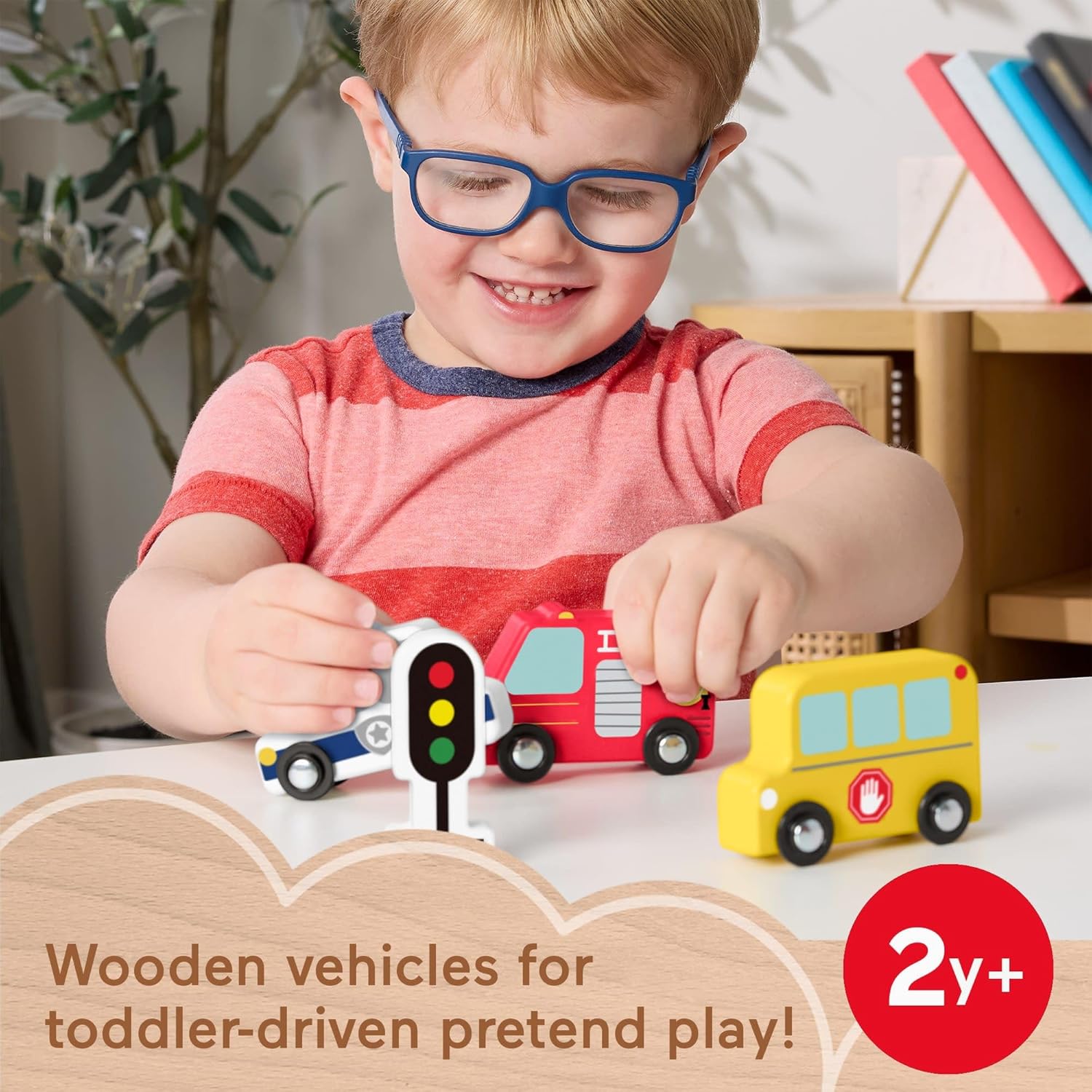 Fisher Price Wooden Vehicle Pack