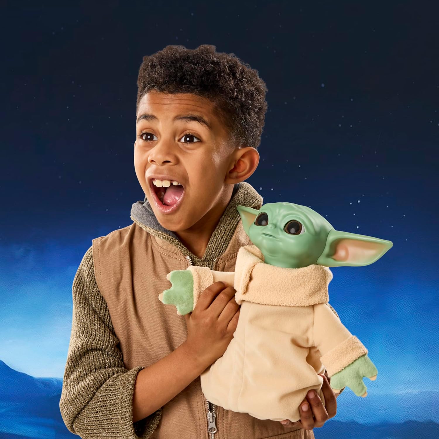 Star Wars: The Mandalorian and Grogu Action Buddy Grogu Interactive Toy