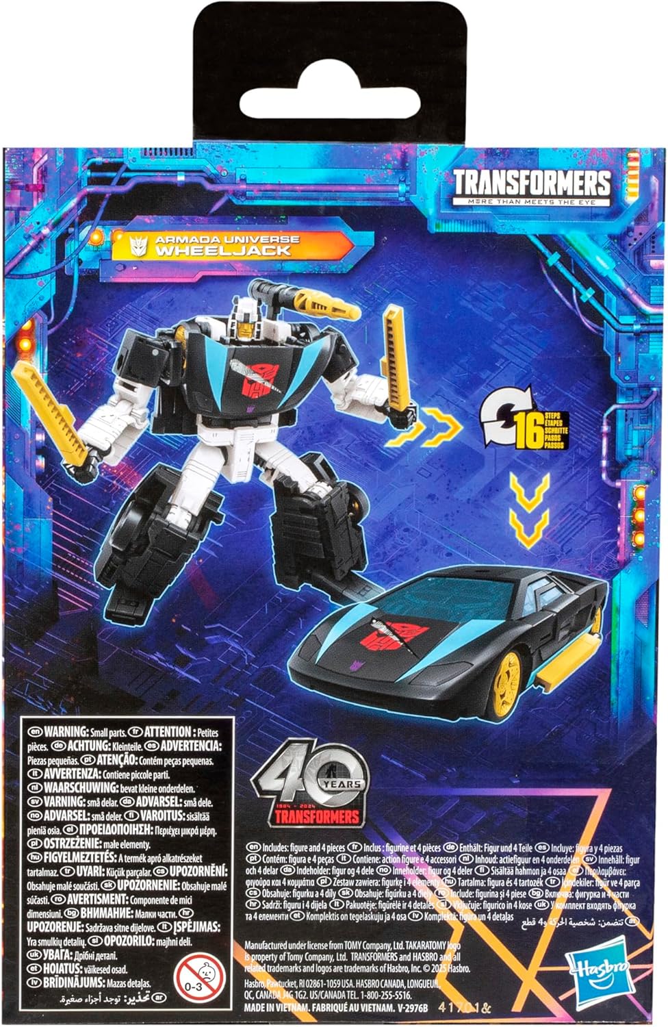 Transformers Legacy Deluxe Class Armada Universe Wheeljack 5.5” Action Figure