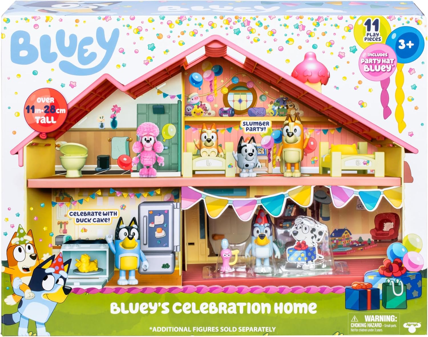 Bluey Birthday Celebration Home Playset