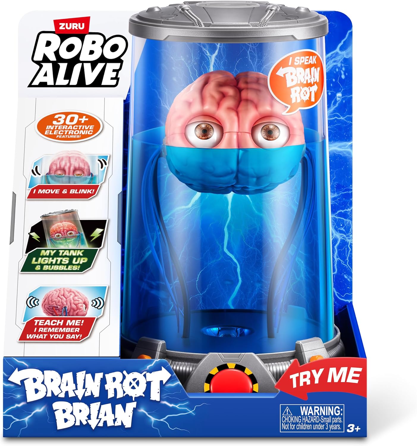 Robo Alive Brain Rot Brian Playset