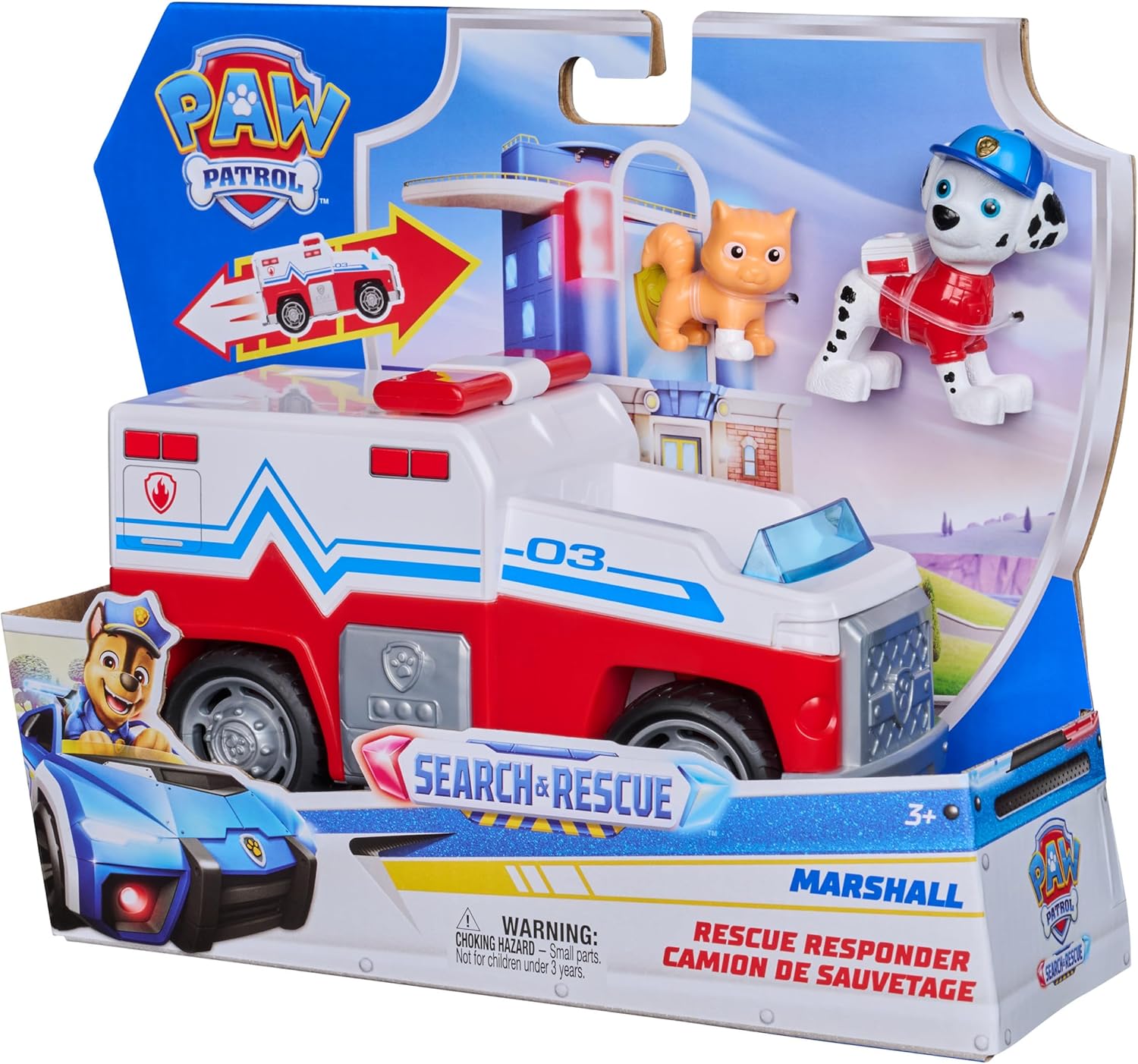 Paw Patrol Search & Rescue Responder - Marshall