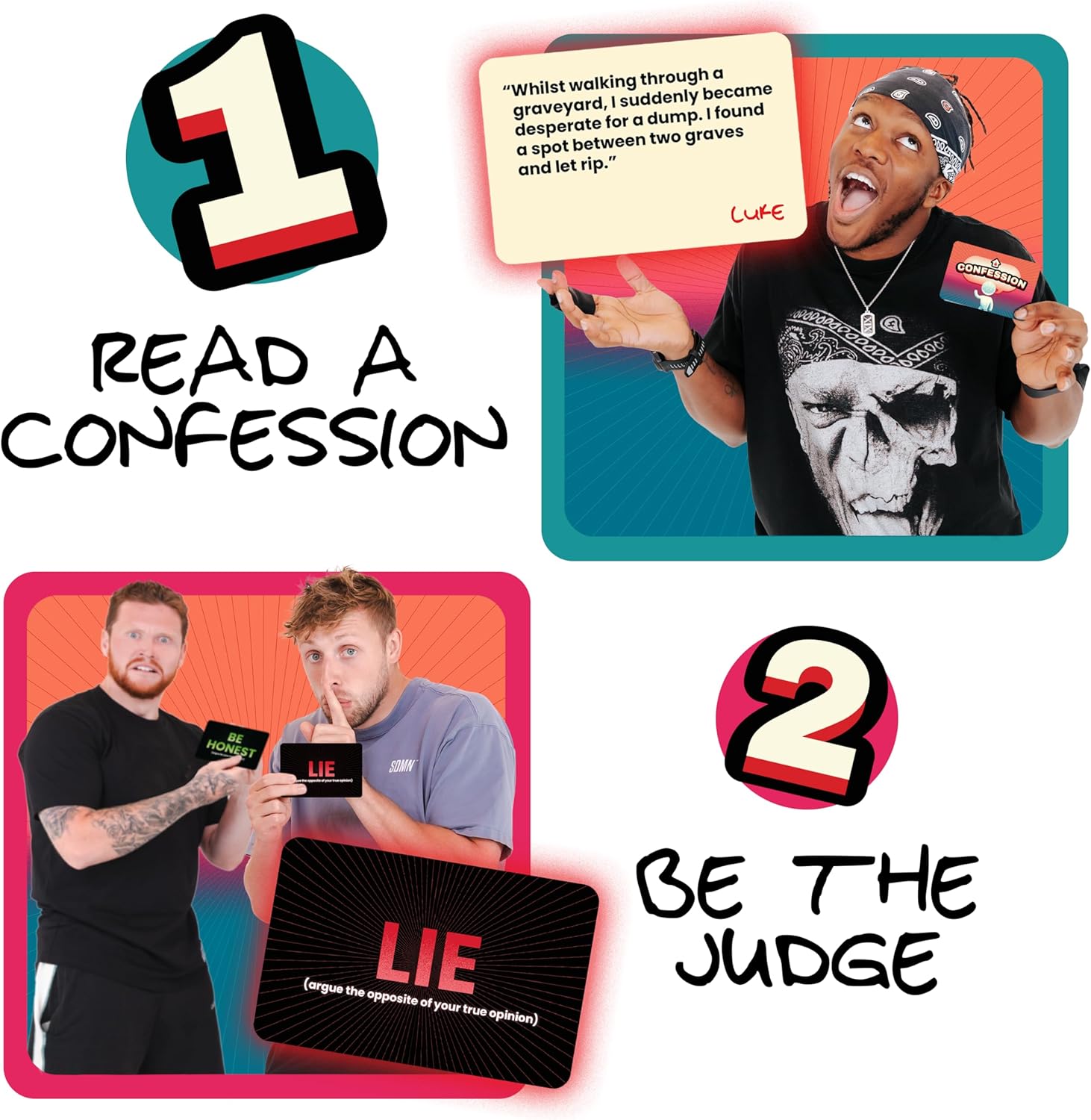 The Sidemen Too Far - Honest Opinions Card Game