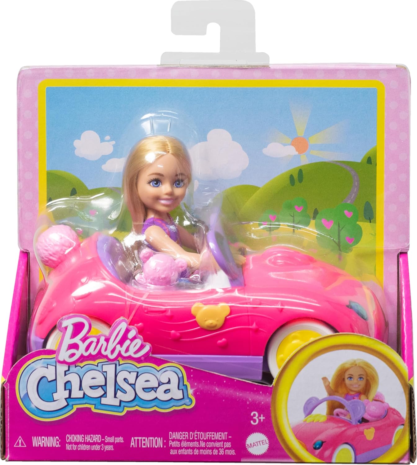 Barbie Chelsea Doll & Car