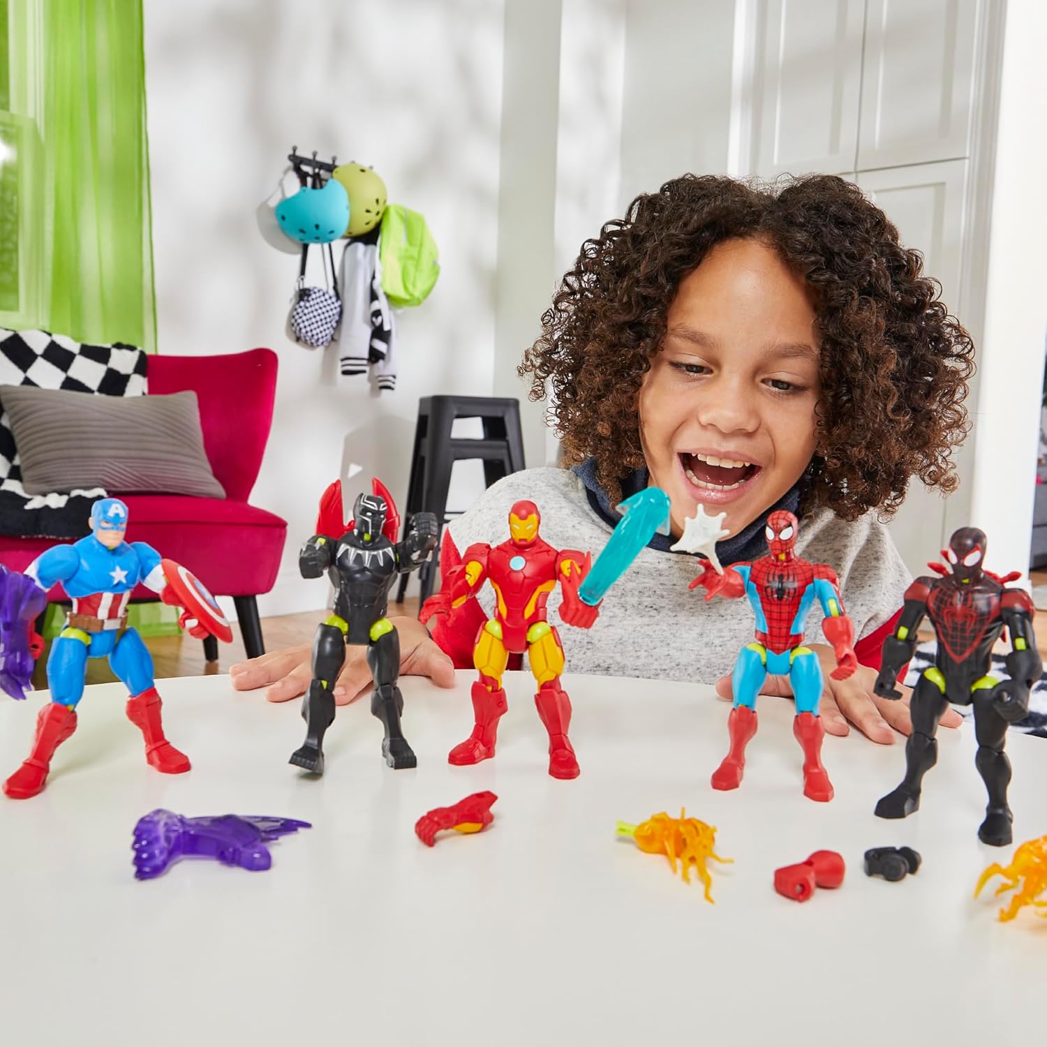 Avengers Mixmashers Iron Spider Deluxe Figure
