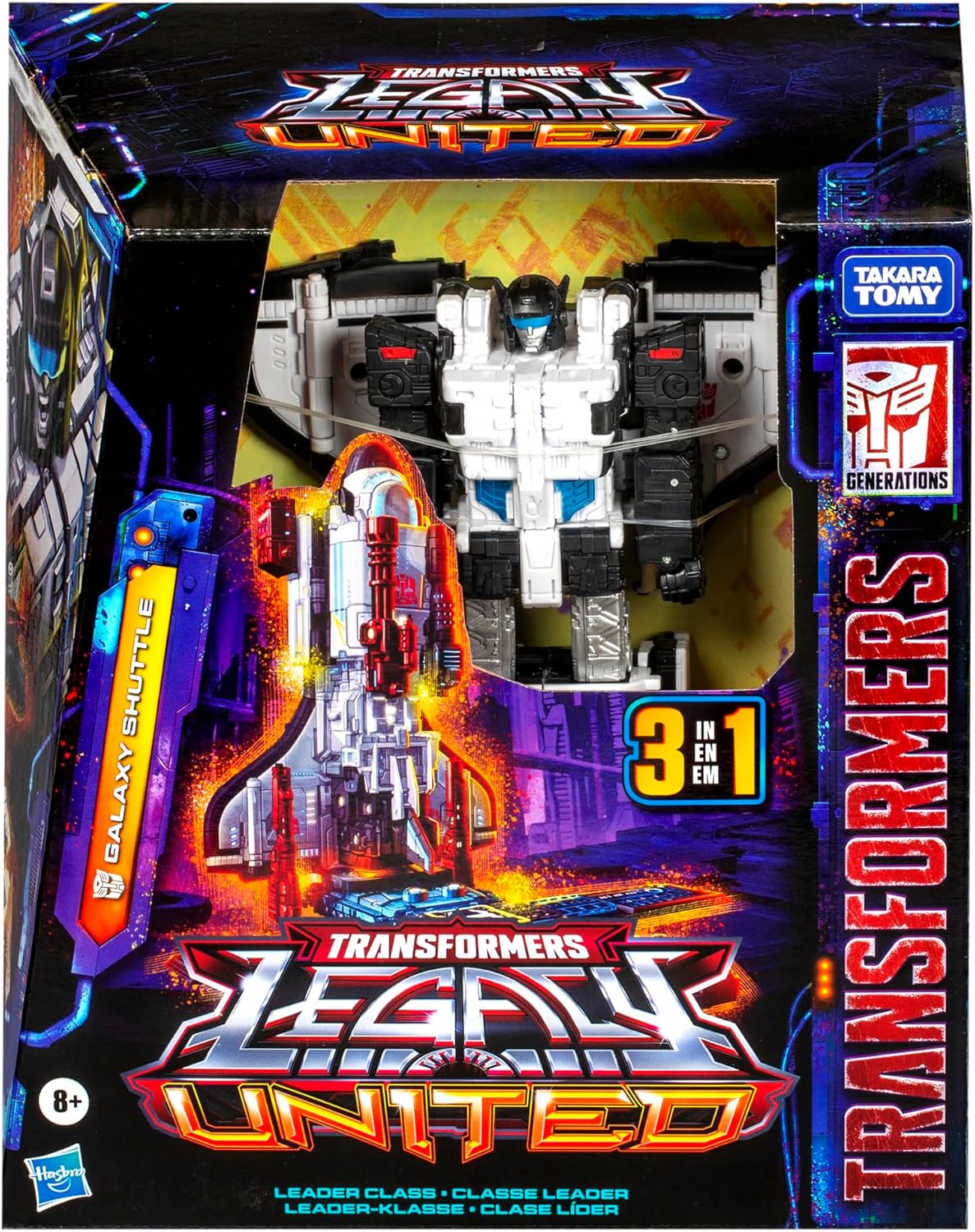 Transformers Legacy United Leader Class Galaxy Shuttle Action Figure
