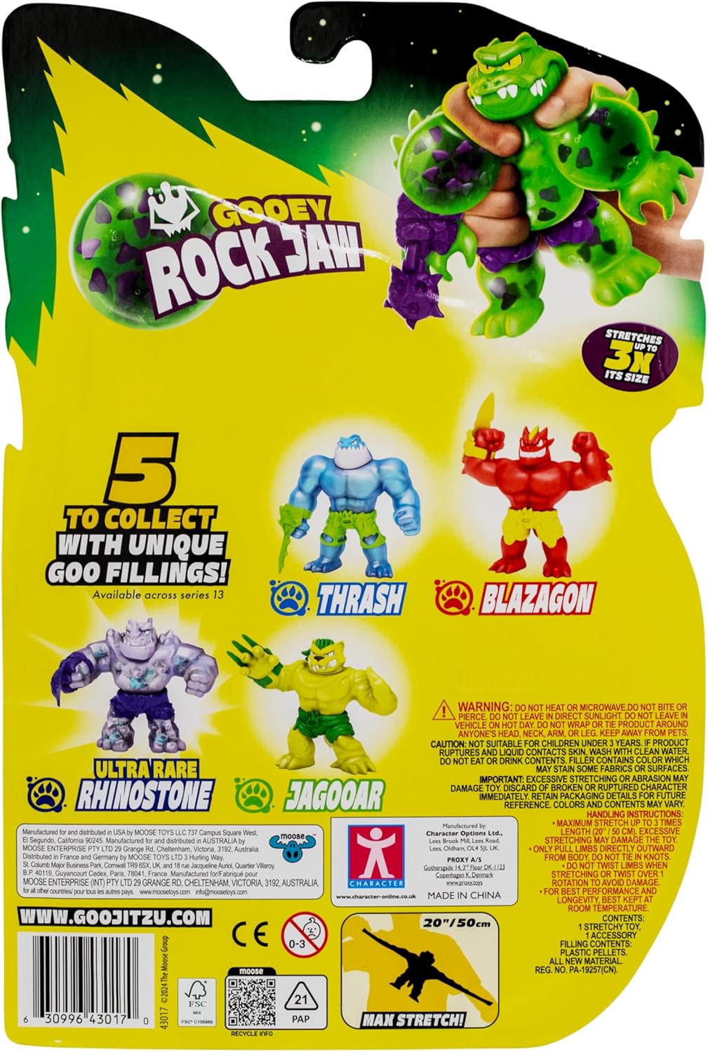 Heroes of Goo Jit Zu Meteor Madness Gooey Rock Jaw