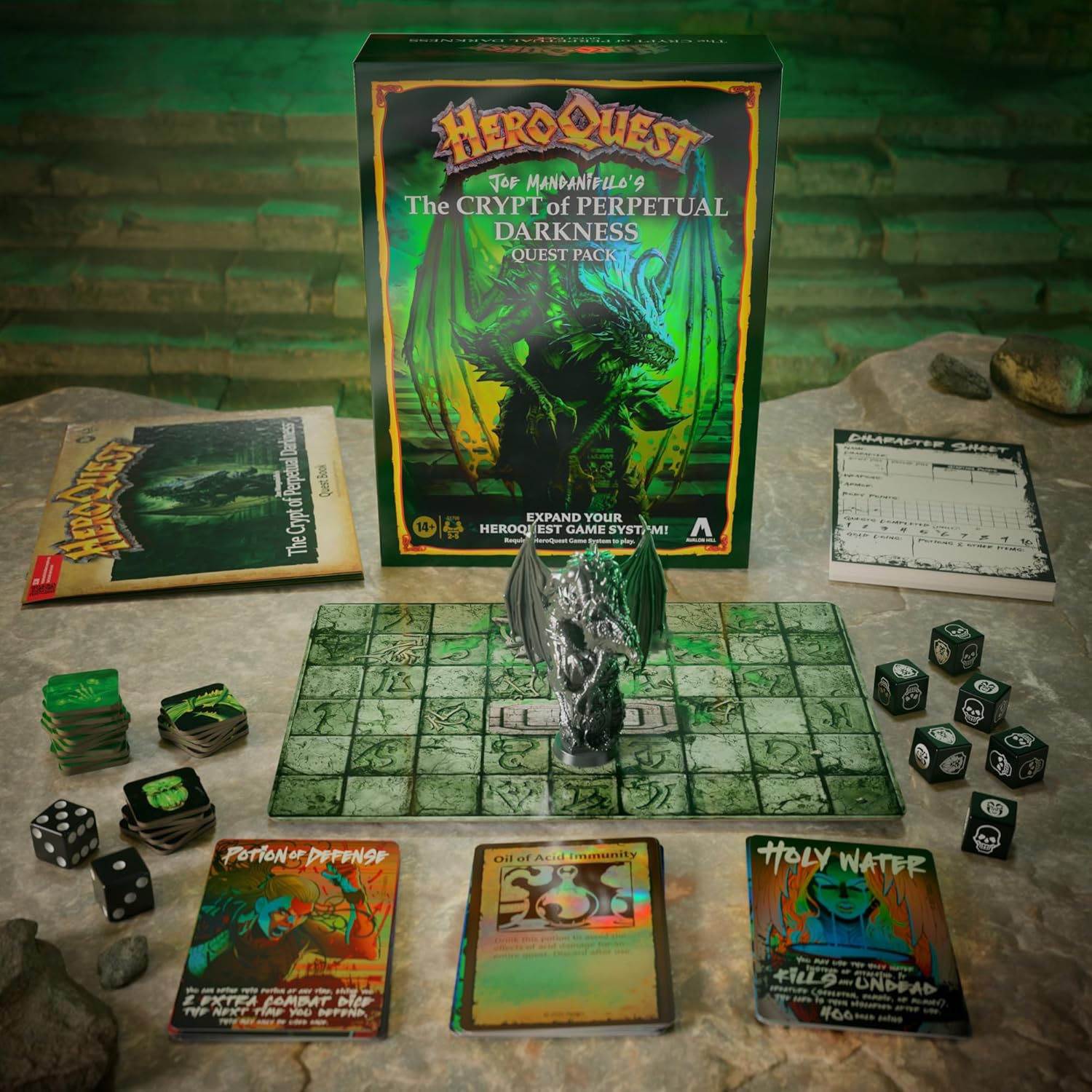 HeroQuest - The Crypt of Perpetual Darkness Quest Pack