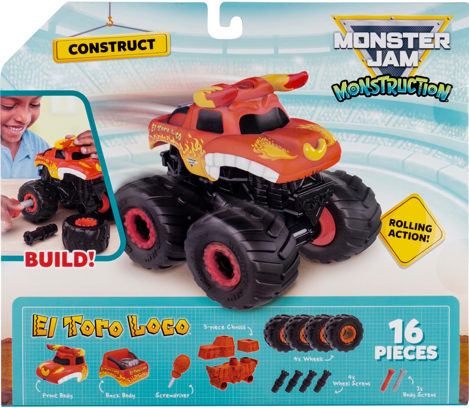 Monster Jam Monstruction 13cm El Toro Loco Monster Truck