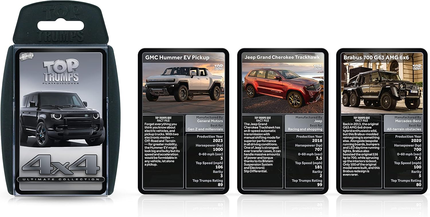 Top Trumps 4x4 Ultimate Collection