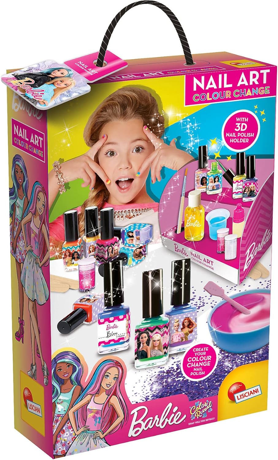 Barbie Nail Art Colour Change Set