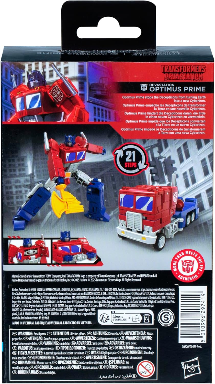 Transformers Studio Series Devastation Optimus Prime