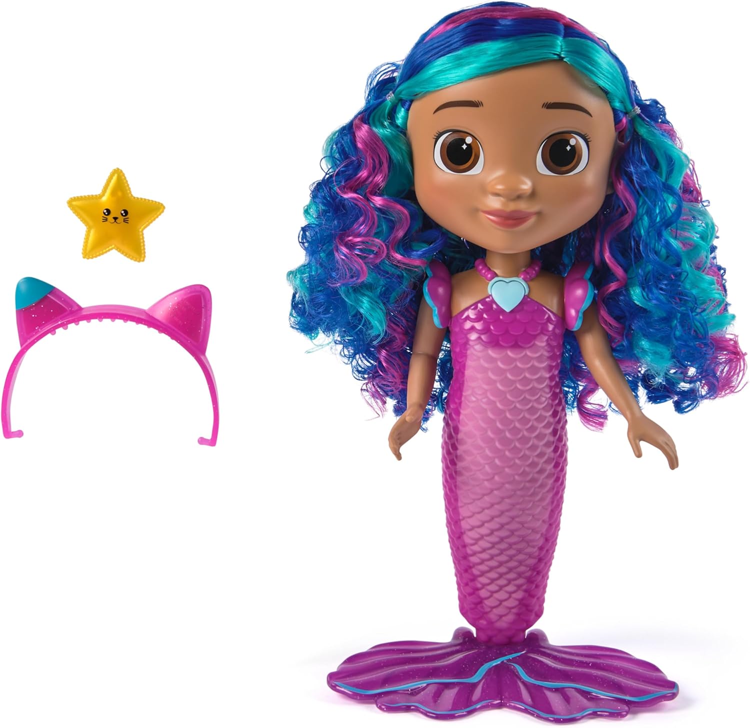 Gabby's Dollhouse: The Movie, Sing & Shine Mermaid Gabby