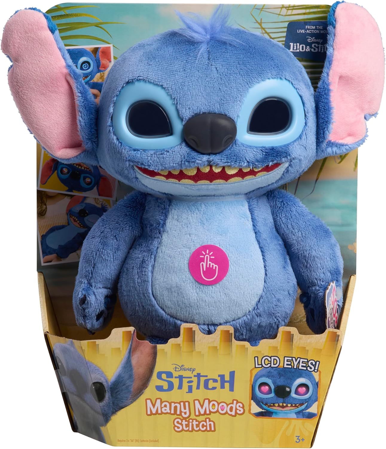 Disney Stitch Many Moods Stitch 35cm Interactive P