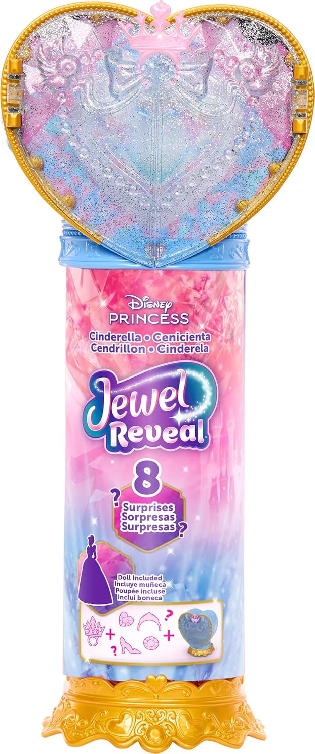Disney Princess Jewel Reveal Cinderella Fashion Doll