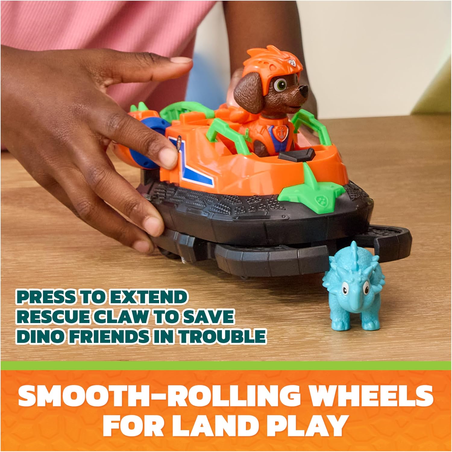 Paw Patrol Dino Movie - Zuma Rescue Hovercraft