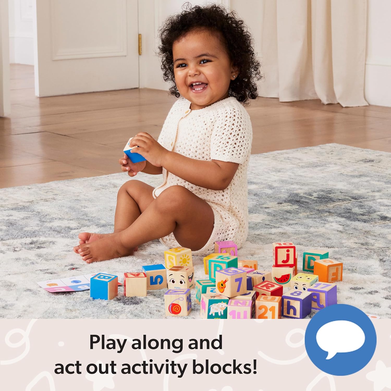 Ms. Rachel Sing Wooden Learning Blocks