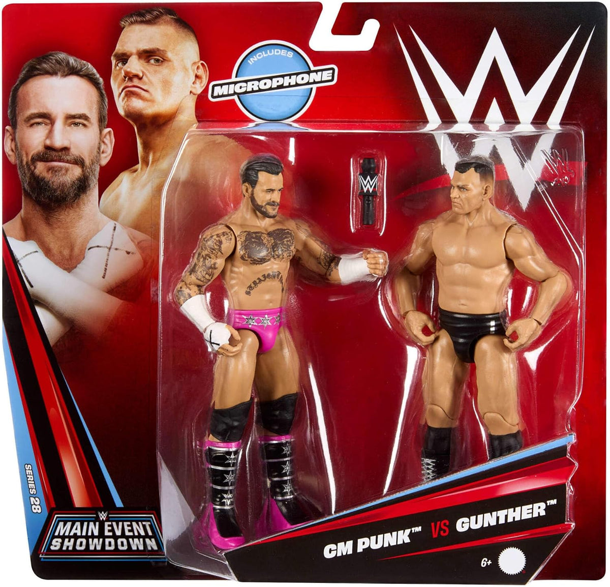 WWE Main Event Twin Pack CM Punk vs Gunther