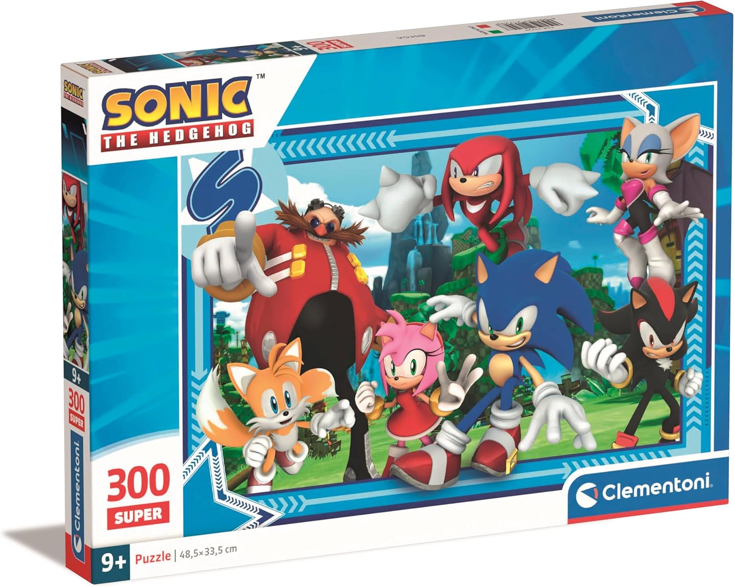Clementoni Sonic 300 Piece Super Puzzle