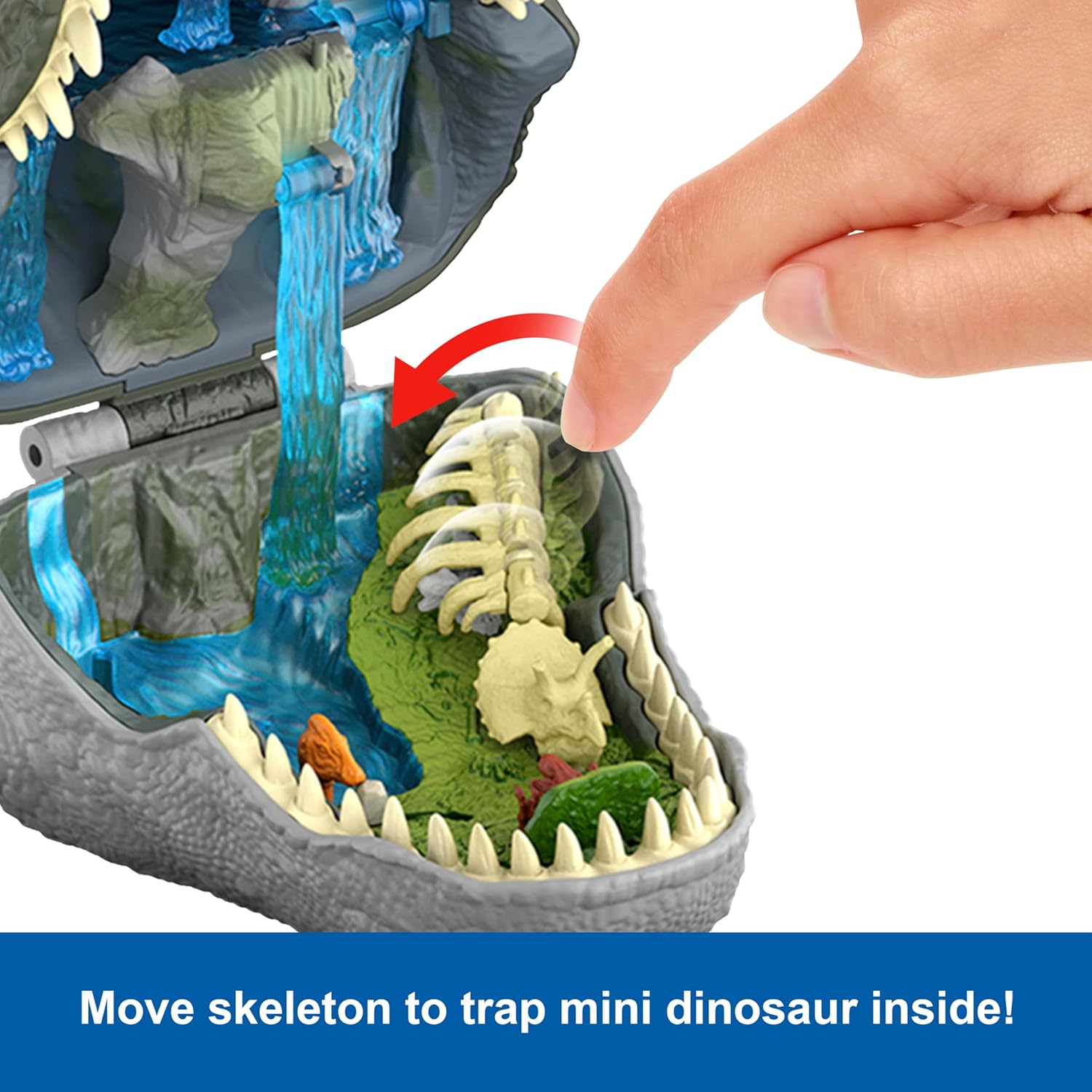 Jurassic World Rebirth - Tyrannosaurus Rex Micro Adventure Playset