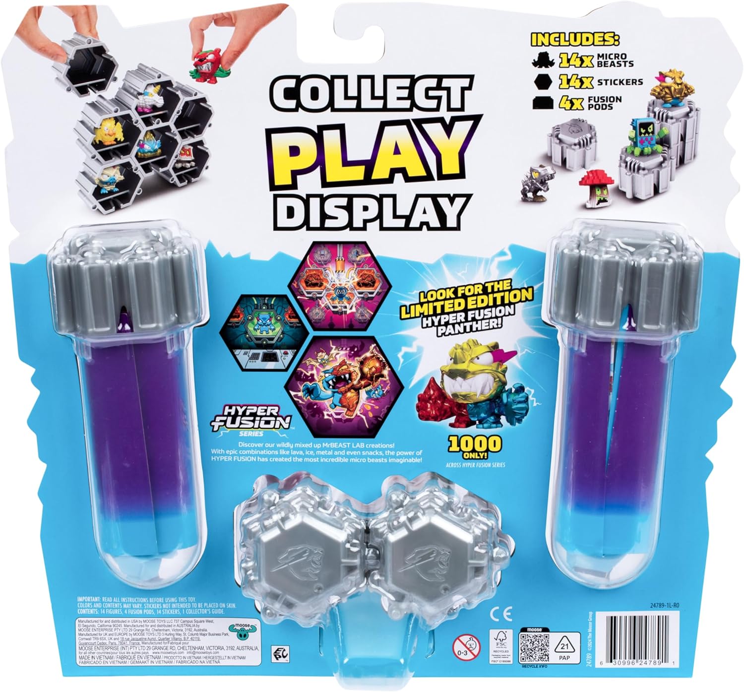 Mr Beast Lab Swarms 14 Pack Mega Lab 3cm