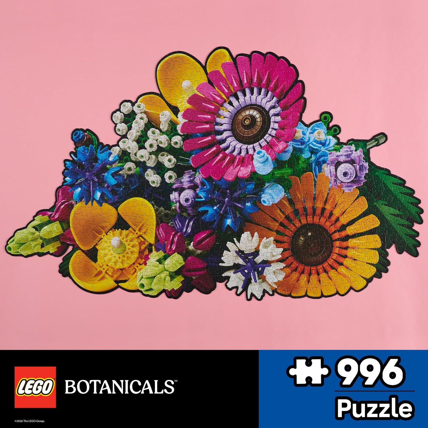 Lego Botanical Wildflower 996 Piece Puzzle