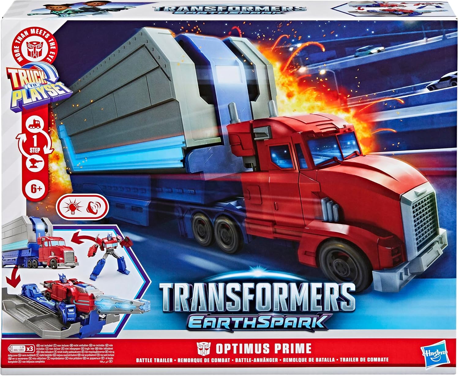 Transformers Earthspark Optimus Prime Battle Trailer