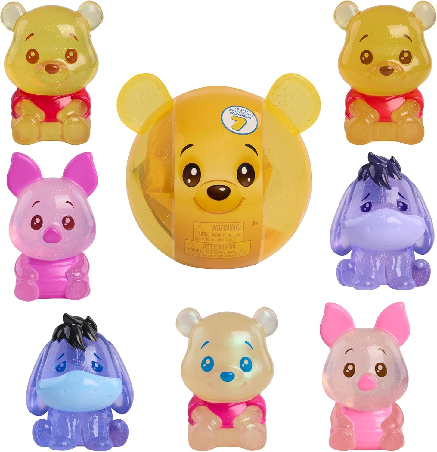 Winnie the Pooh Bear-Y Squishy Jelly Figure