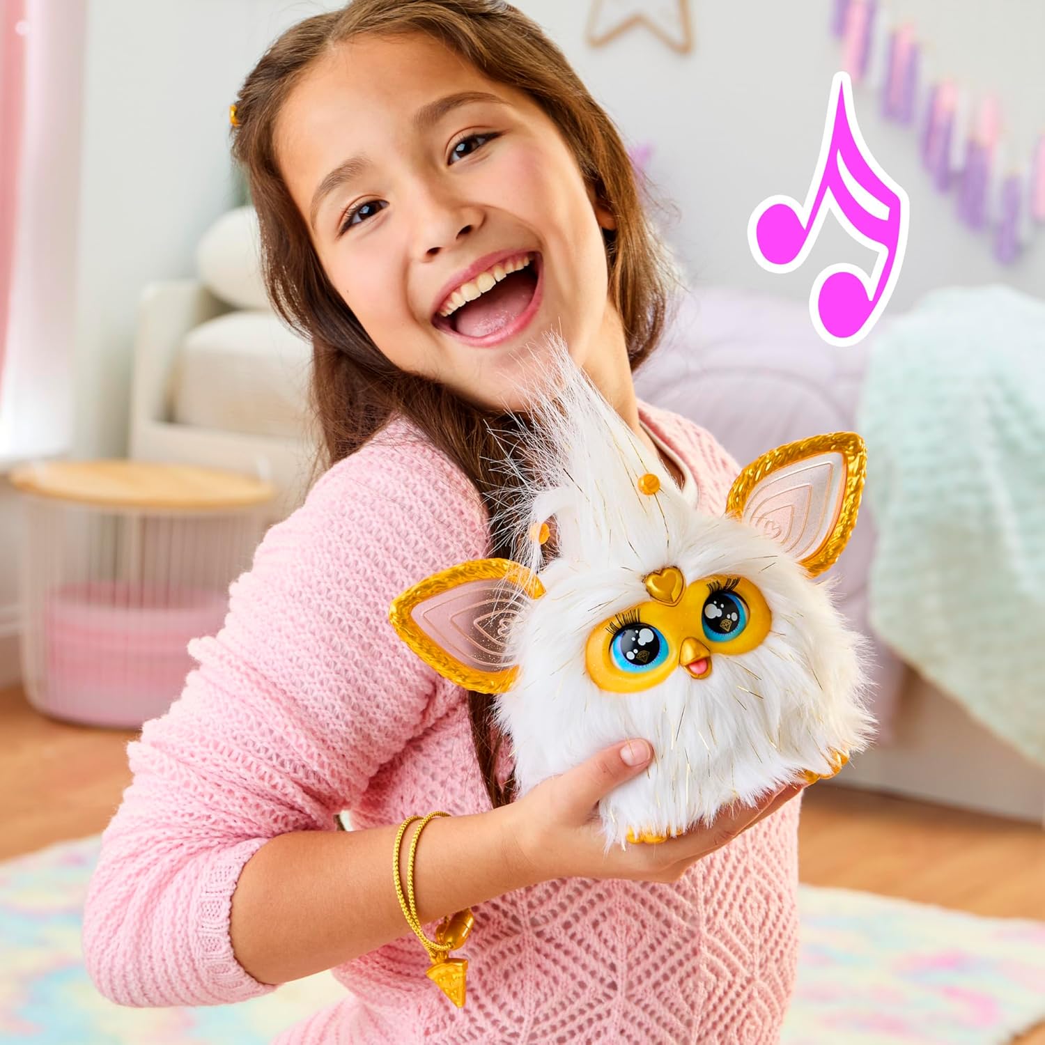 Furby Gold Glam Interactive Plush Toy