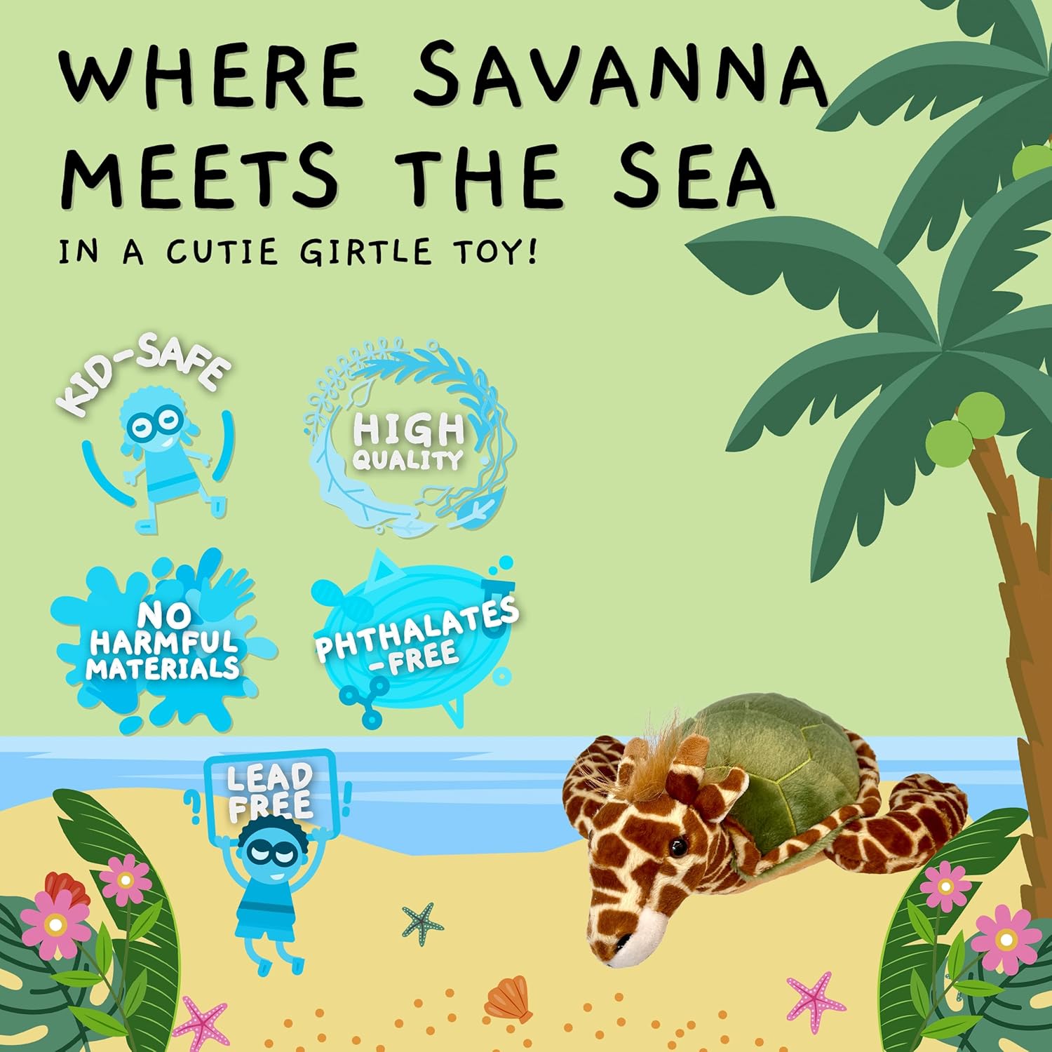 Randimals Girtle Stuffed Animal