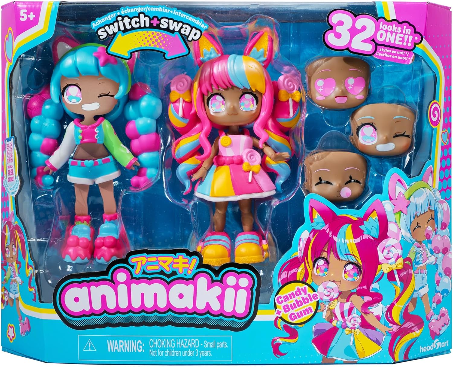 Animakii Doll Candy & Bubblegum Pack