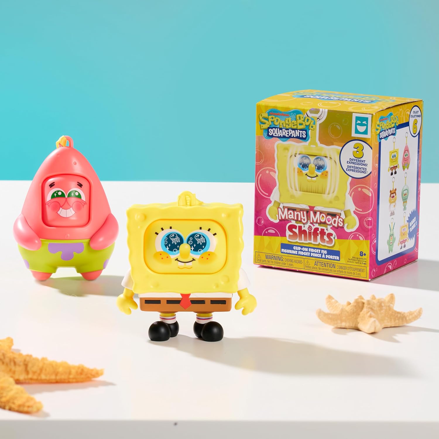 Happy Haul Spongebob Many Mood Shift Mystery Figure