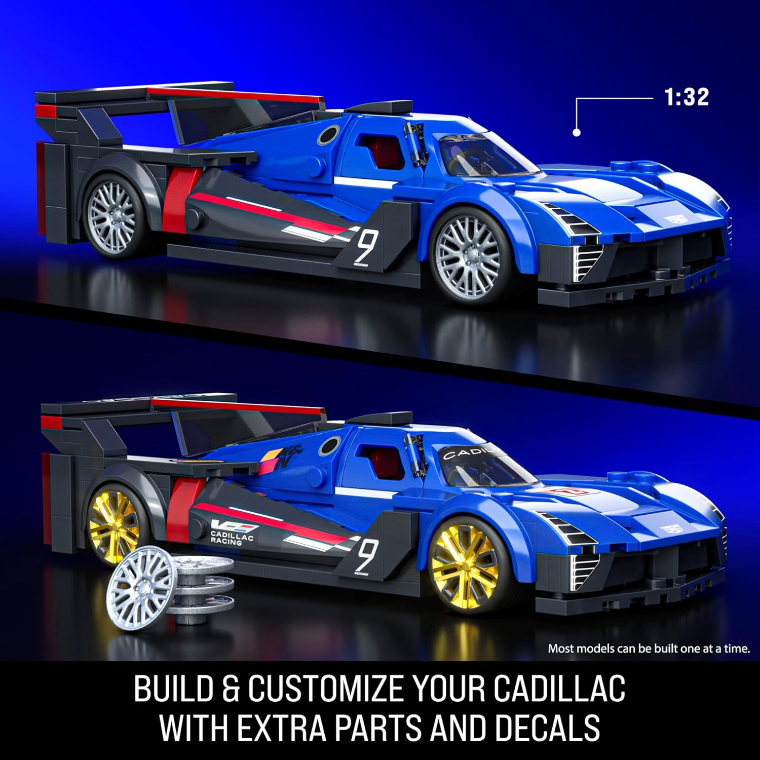 Hot Wheels Brick Shop Cadillac Project GTP Hypercar