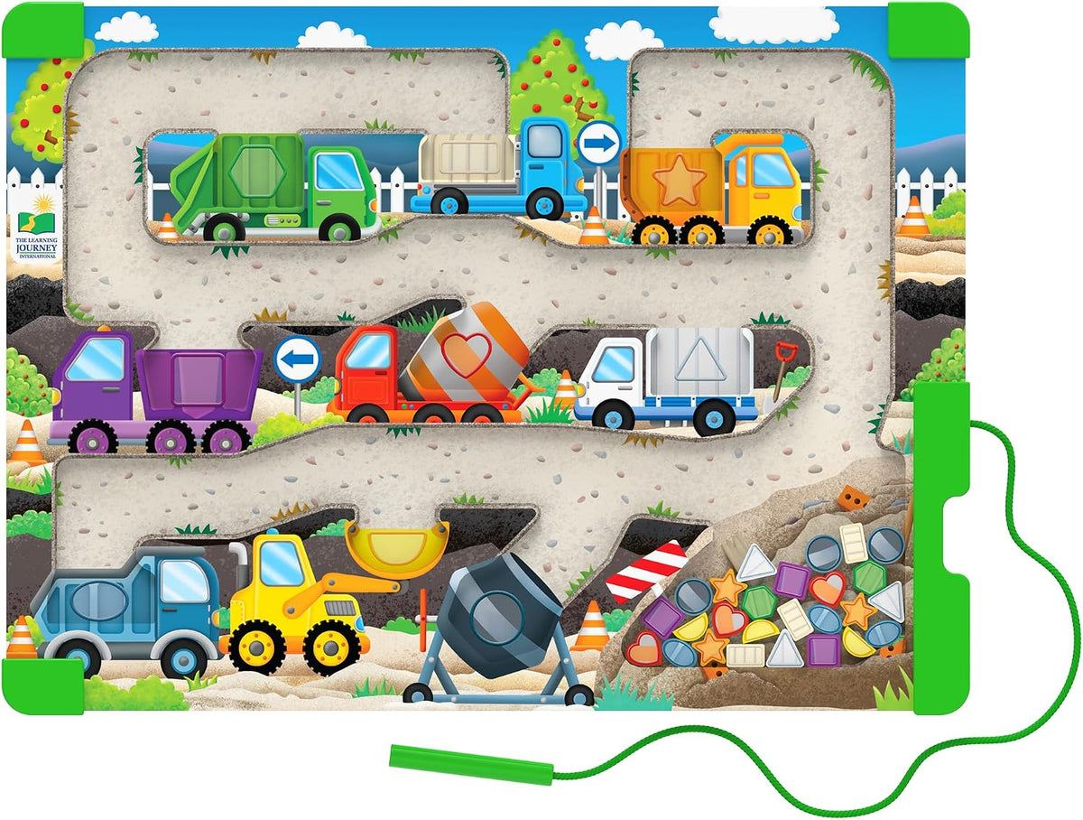 Sort & Learn Magnetic Puzzles - Shapes Diggers