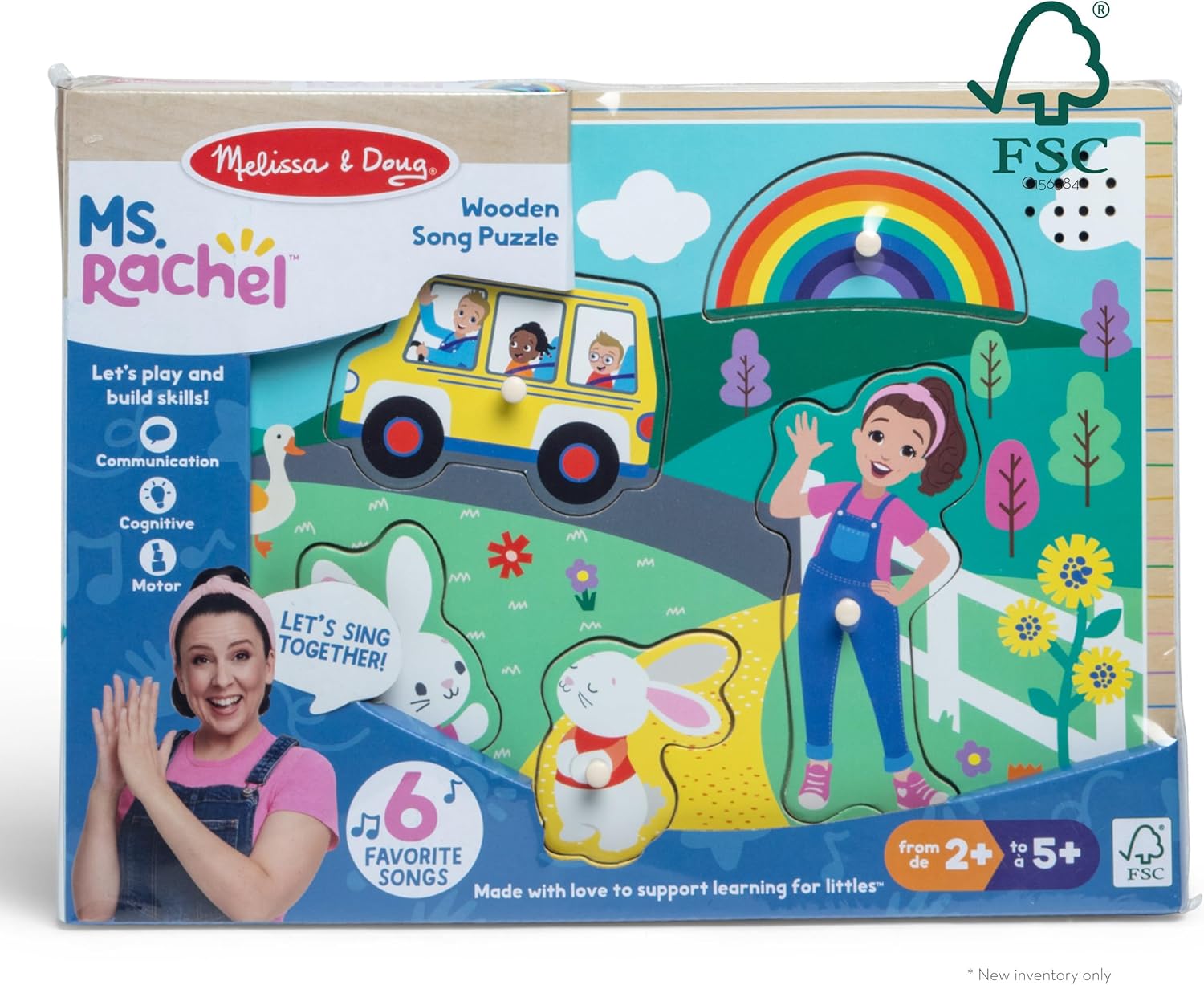 Ms. Rachel Wooden song Puzzle