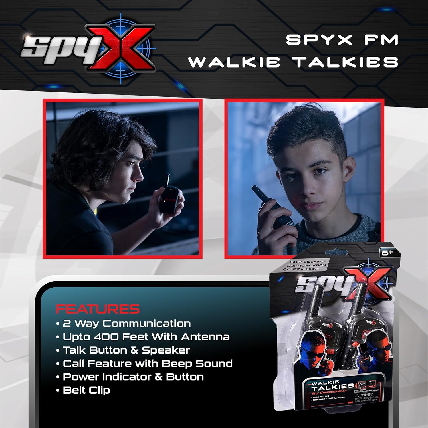 Spy X Walkie Talkies