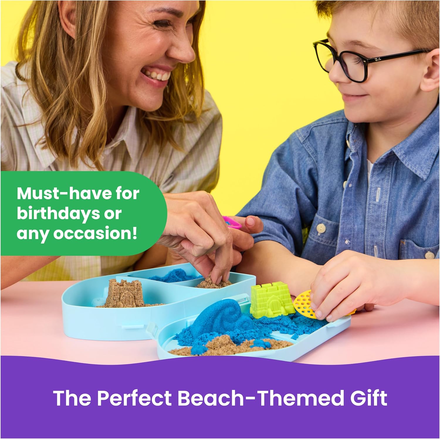 Kinetic Sand Surf and Paradise Playset