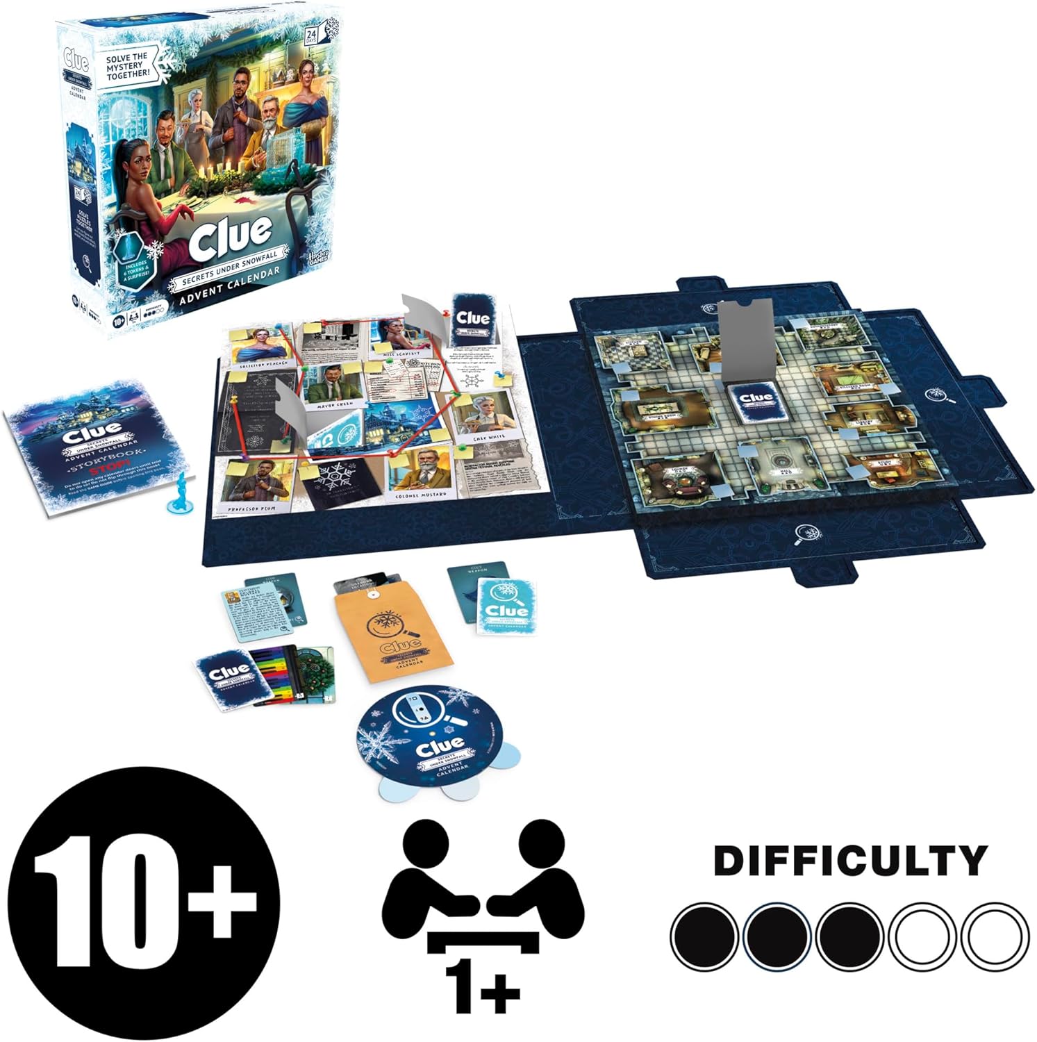 Clue Advent Calendar Mystery Game