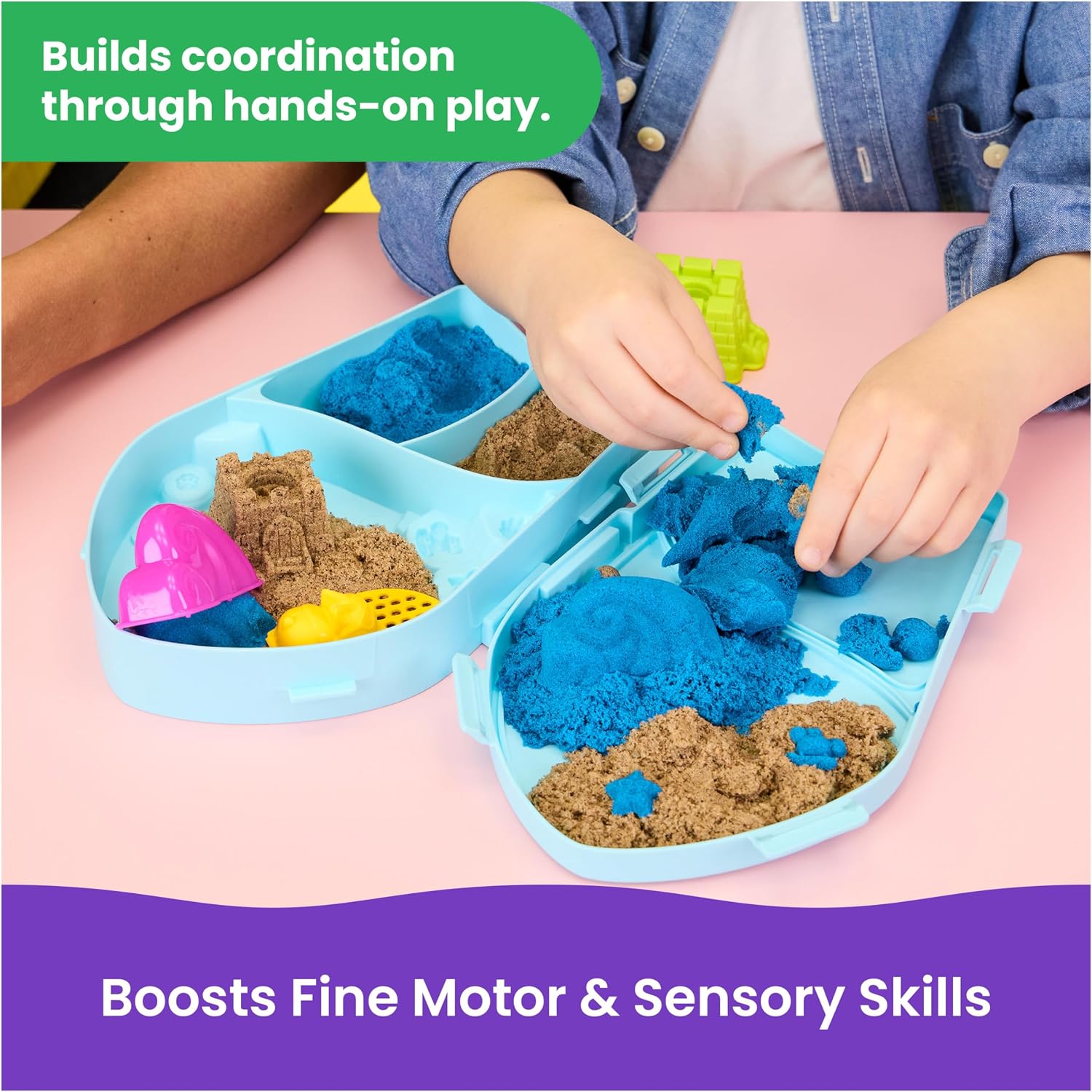 Kinetic Sand Surf and Paradise Playset