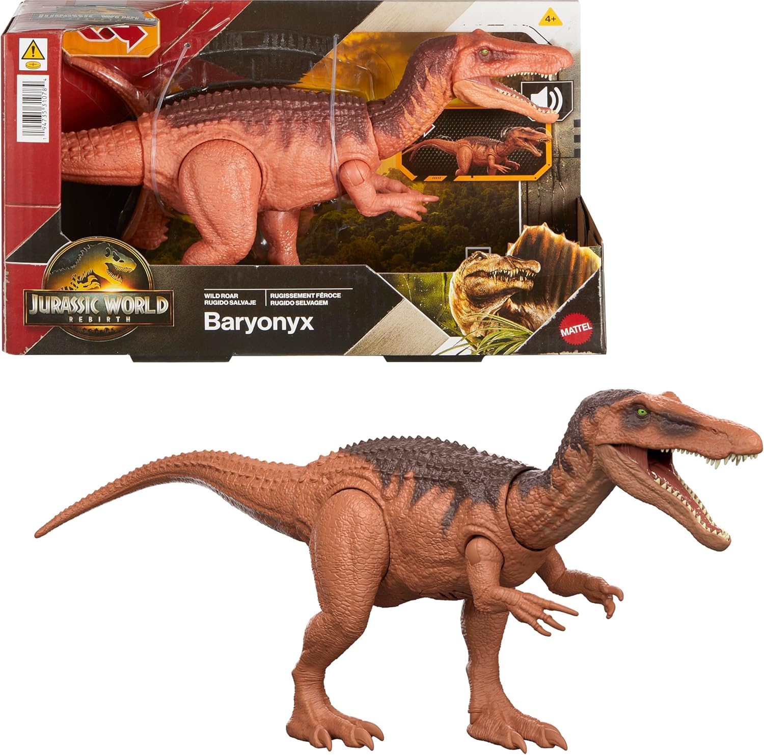 Jurassic World Rebirth - Wild Roar Baryonyx