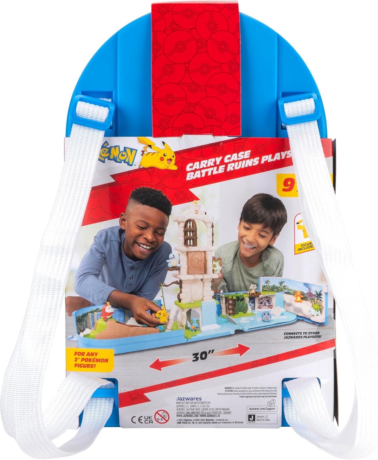 Pokemon Carry Case Battle Ruins Playset