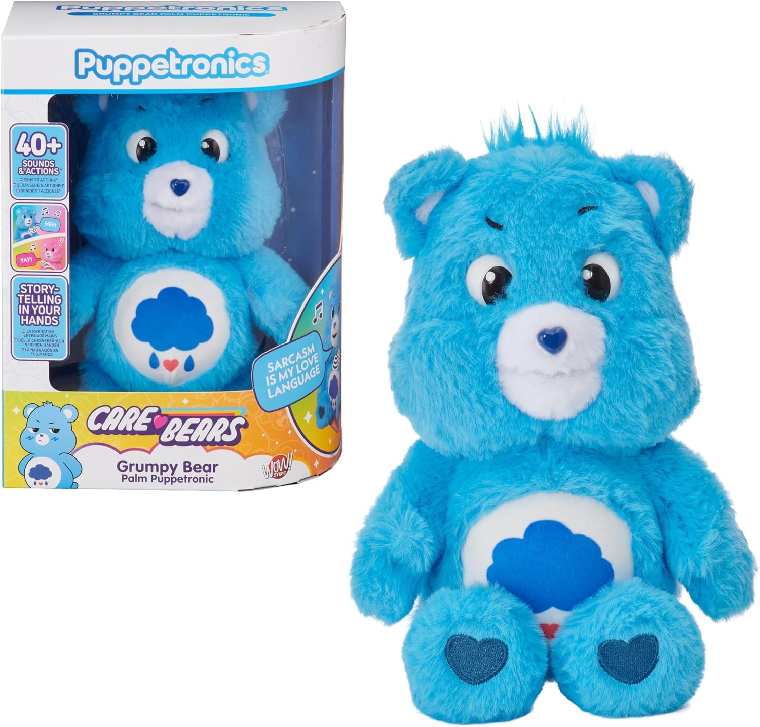 Care Bears Grumpy Bear Palm Puppetronic