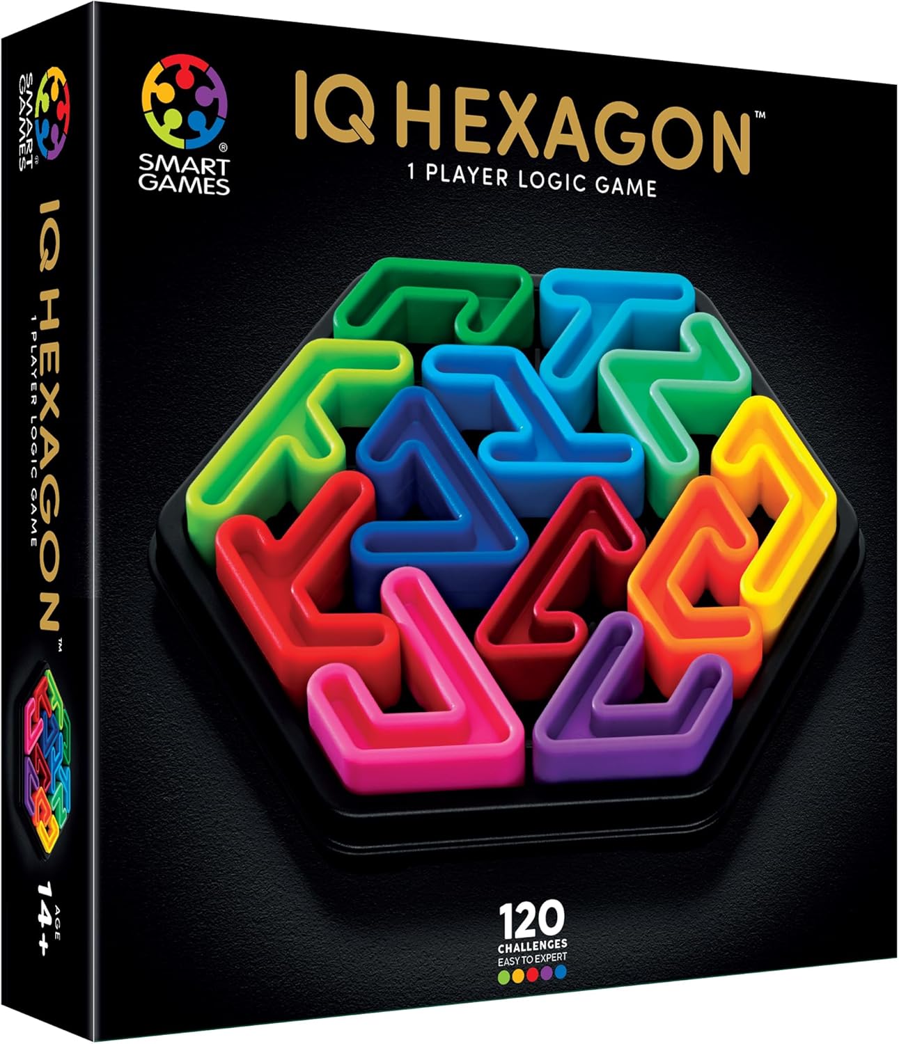IQ Deluxe - Hexagon 1 Player Logic Game