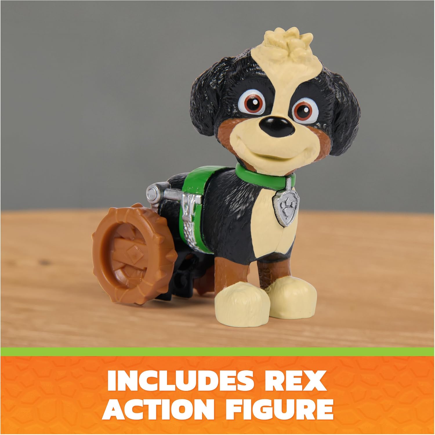 Paw Patrol Dino Movie - Rex Rise and Roll Dino Set